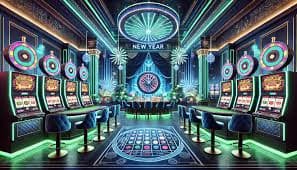 Tampilan game Egypt's Book of Mystery dengan simbol Mesir kuno dan gulungan putar
